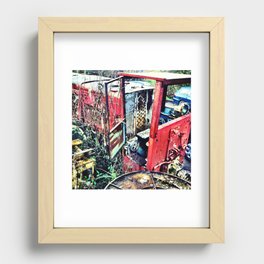 Ruined Recessed Framed Print