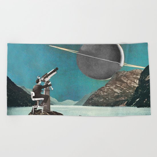 The Astronomer Beach Towel