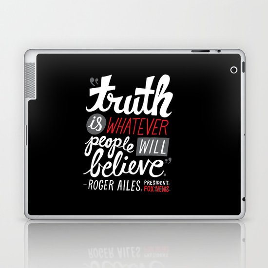 Fox News and Truth Laptop & iPad Skin
