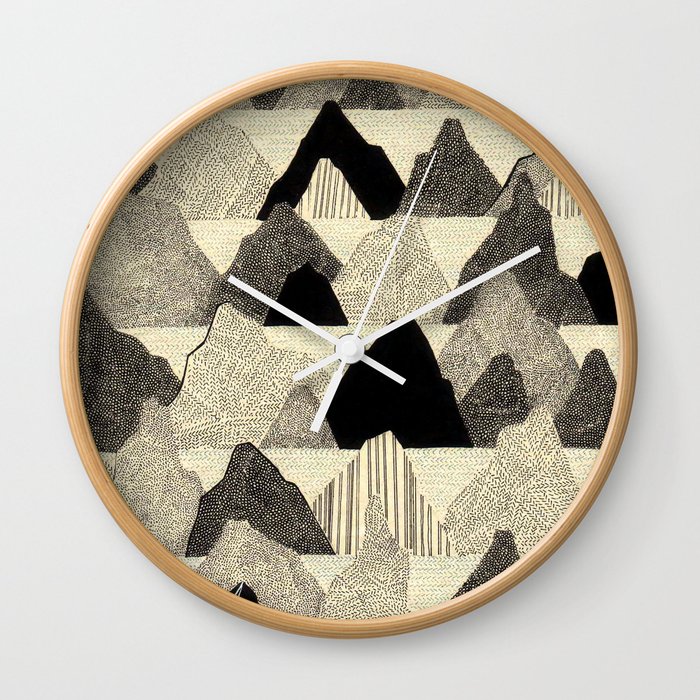 pattern1 Wall Clock