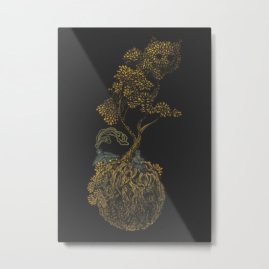 Lonely Planet Metal Print
