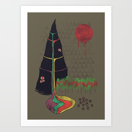 Holy Mountain Art Print