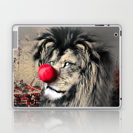 Circus Lion Clown Laptop Skin