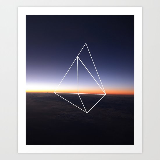 Geometry Art Print