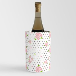 "Roses & Dots" Wine Chiller