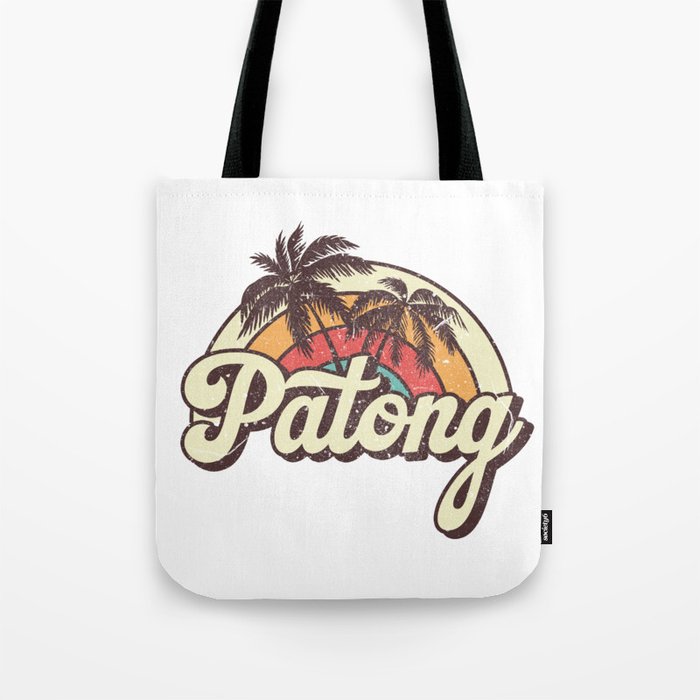 Patong beach city Tote Bag