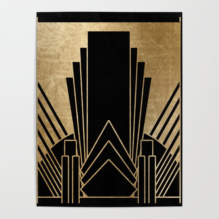 Art Deco Design Poster By Peggie Prints Society6