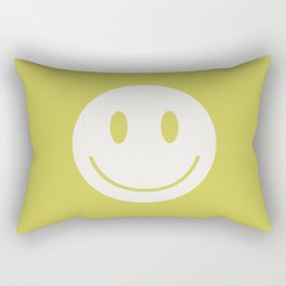 Happy Thoughts Lime Rectangular Pillow