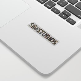 signstudios Logo Steampunk 3D Sticker