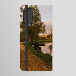 Golden canals - Life in a painting Android Wallet Case