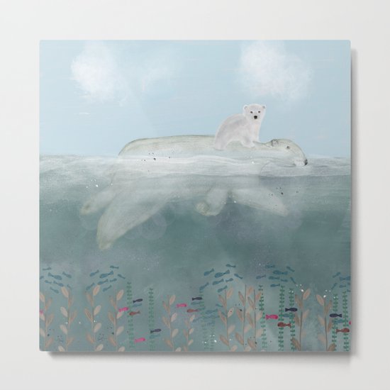 little bears first adventure Metal Print