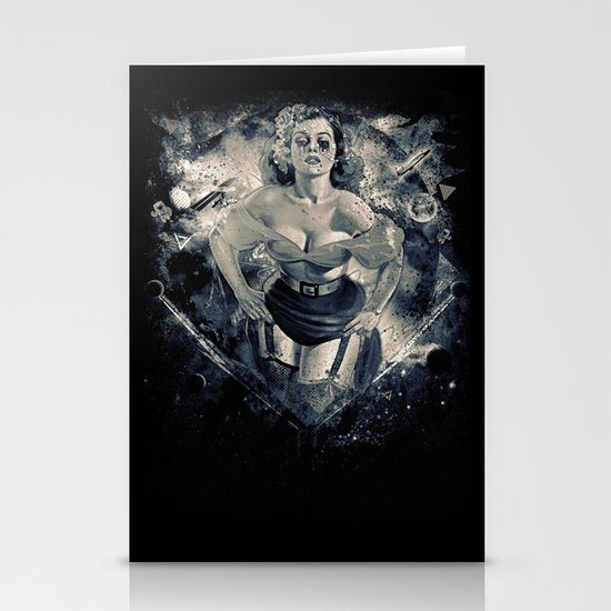 Space Breaker Stationery Cards