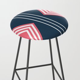 Nautical geometry 5 Bar Stool