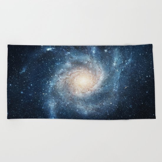 Spiral Galaxy Beach Towel