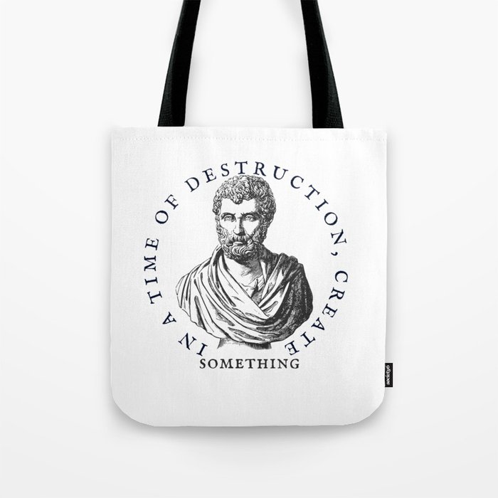 Philosophy Design Tote Bag