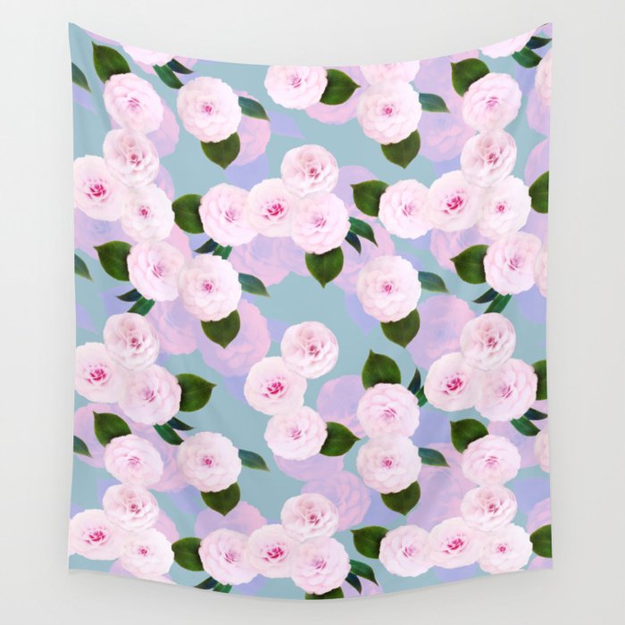 The Camellia Theory Wall Tapestry