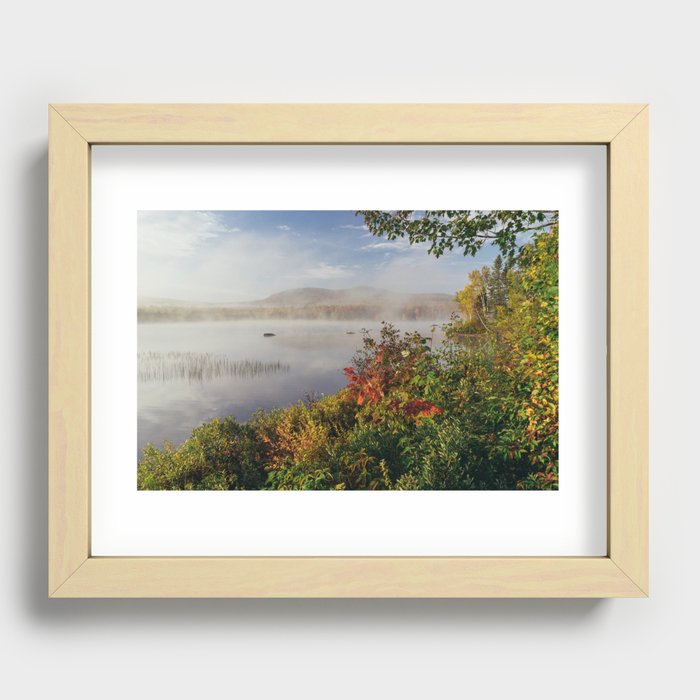 Fall Colors in New England Recessed Framed Print