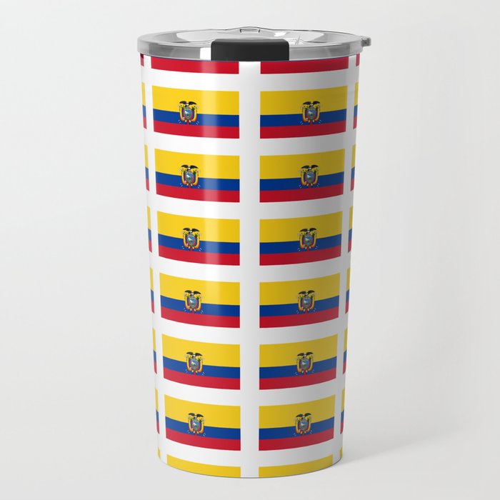 Flag of Ecuador 2- Ecuadorian,Kichwa,Inca,Guayaquil,Quito Travel Mug