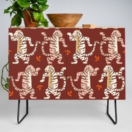 Chinese new Year of the dancing tiger - dried tomato Credenza