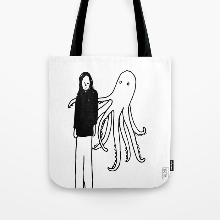 Octopus Hug Tote Bag