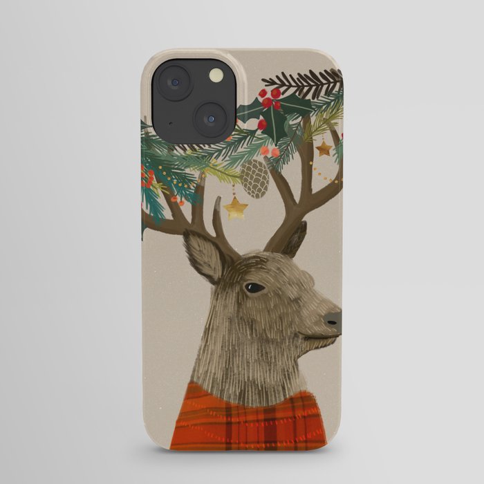 Christmas Deer iPhone Case