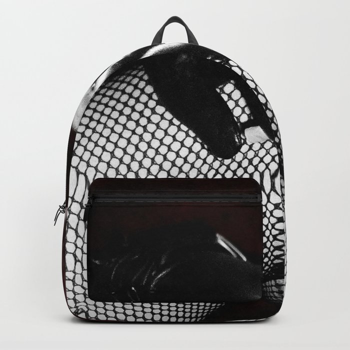 Fishnet Smoker Backpack by SexyEyes69 Society6