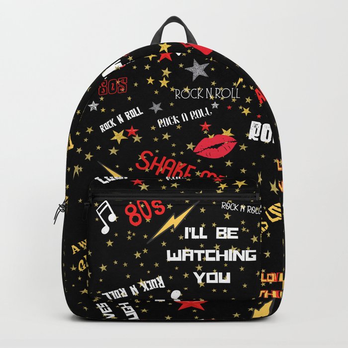 ROCK N ROLL 80'S Backpack