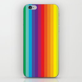 Rainbow Stripes iPhone Skin