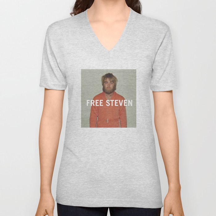 Free Steven V Neck T Shirt