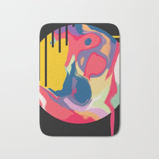 Weird Dreams | Abstract Art Bath Mat