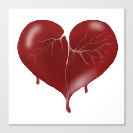 Bleeding Heart Canvas Print