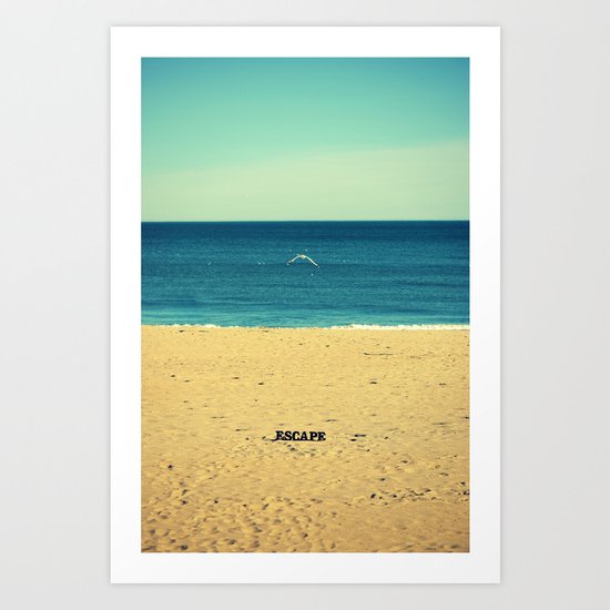 Escape Art Print