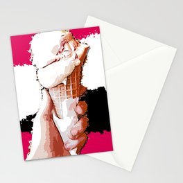 Graphic Grunge Series: Ice Cream Stationery Cards