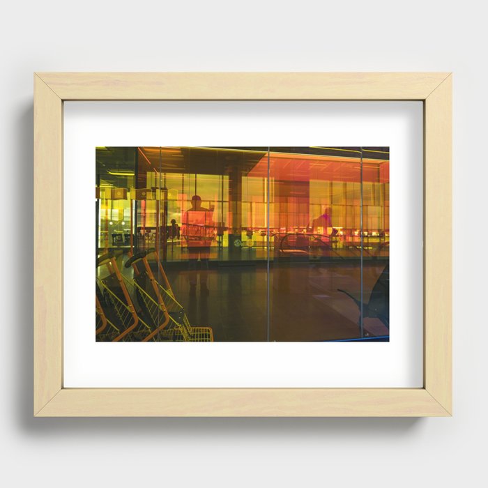 Iceland airport Recessed Framed Print