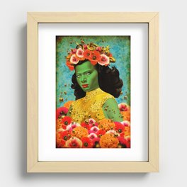 Bee Lady (Re-imagned Tretchikoff) Recessed Framed Print