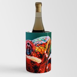 South Africa Photography - Colorful Chameleon Wine Chiller