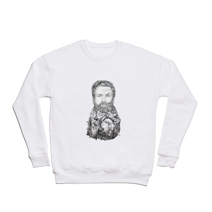 Kitten Beard Crewneck Sweatshirt