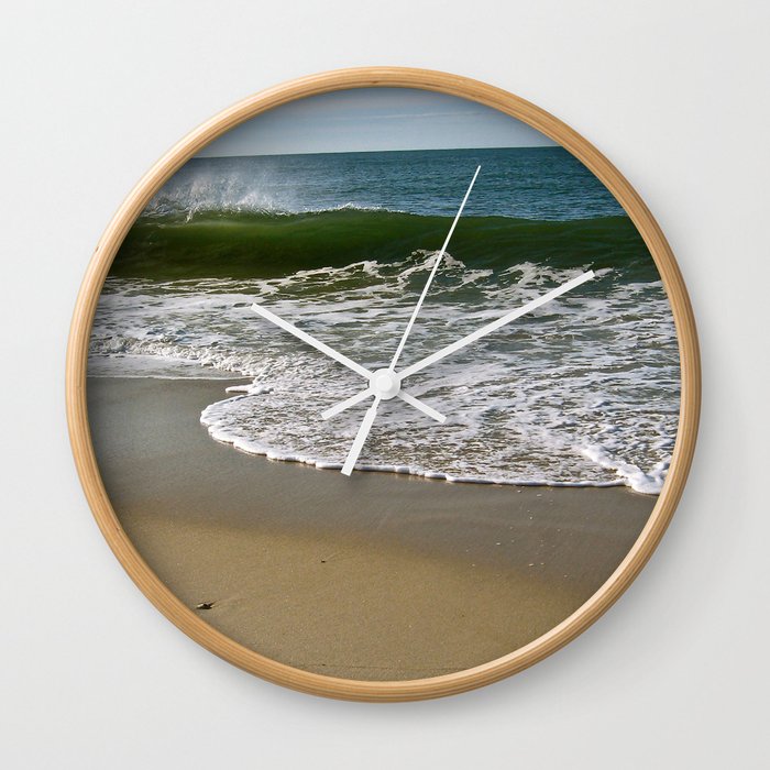 Beach Morning Wall Clock