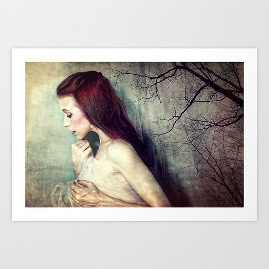Her Dreams Became So Small Art Print