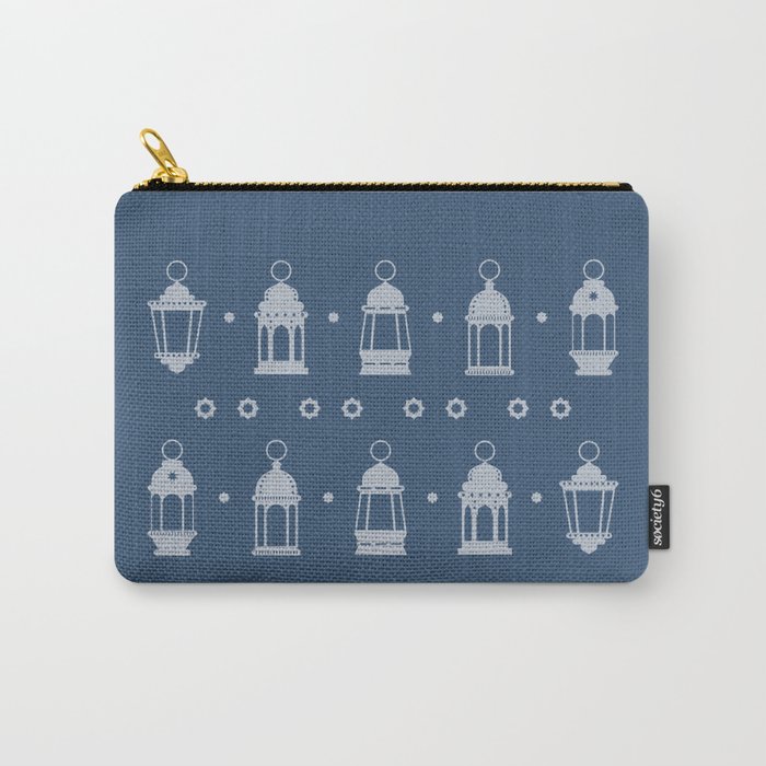Lanterns With Arabesque Carry-All Pouch