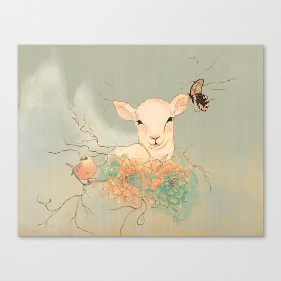 Lamb Canvas Print