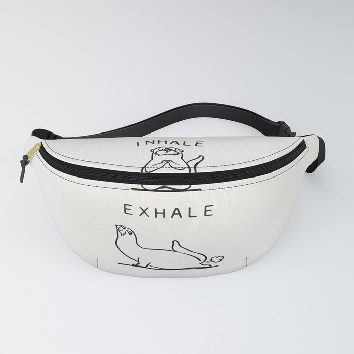 Inhale Exhale Otter Fanny Pack