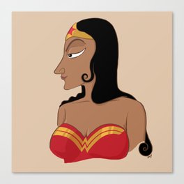 indian superheroes Canvas Print