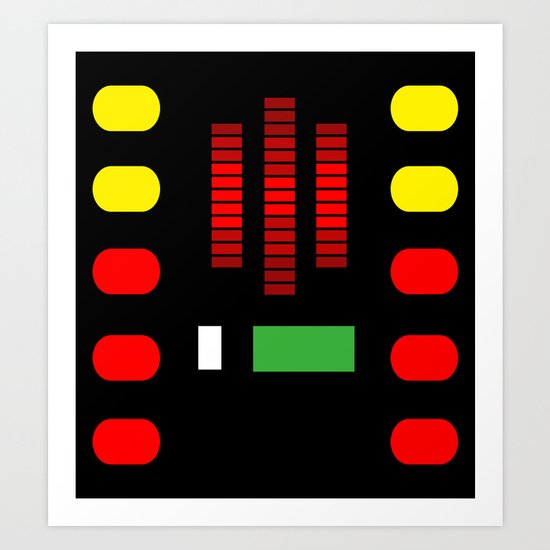 KITT Art Print
