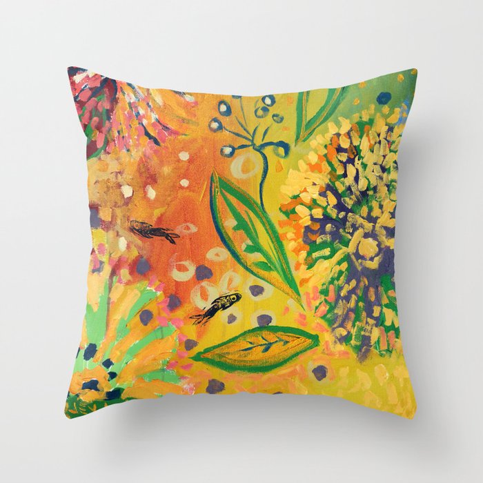 Immersed in Shallow Waters, Part 9 Throw Pillow