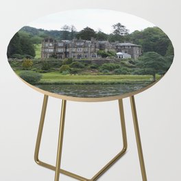 Great Britain Photography - Old Hotel Surrounded By Wonderful Nature Side Table