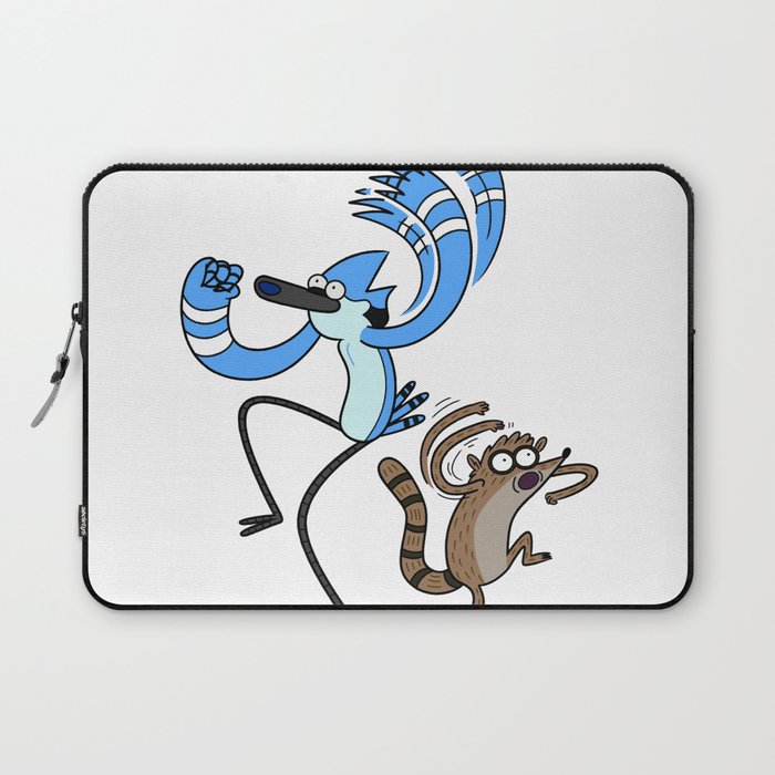 Mordecai Rigby Regular Show Laptop Sleeve By Cosmus