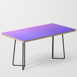 Violet and Blue Gradient Coffee Table