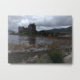 Eilean Donan Castle in Scotland Metal Print