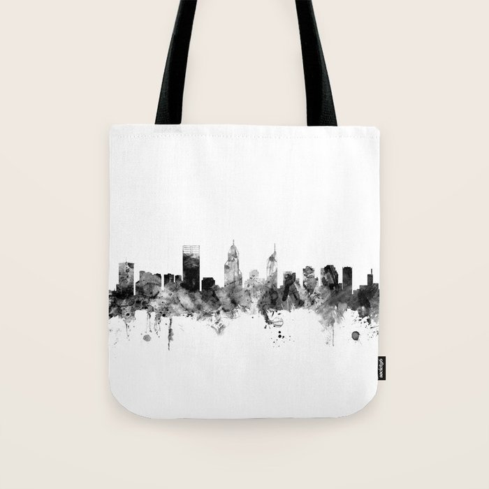 Perth Australia Skyline Tote Bag by artPause Michael Tompsett Society6